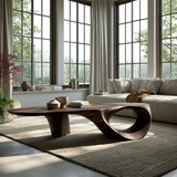 Raventhorn Handcrafted Solid Wood Coffee Table - TimbeRustic Coffee Table