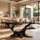 Roothaven Live Edge Solid Wood Console Table