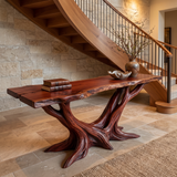Roothaven Live Edge Solid Wood Console Table