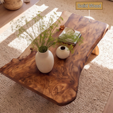 Rustic Live Edge Handcrafted Coffee Table - TimbeRustic Coffee Table