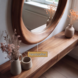 Solaceform Artisan-Crafted Solid Wood Mirror - Timberustic Mirror