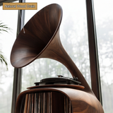 Sonovale Sculpted Solid Wood Record Player Stand