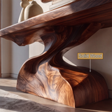 Stonecurrent Handcrafted Solid Wood Console Table