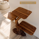 Sylvara Handcrafted Solid Wood Record Player Stand SPA982598 - Timberustic Record Player Stand With Storage