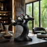 Sylvara Rootform Solid Wood Wine Rack