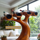 Sylvara Rootform Solid Wood Wine Rack