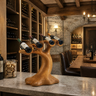Sylvara Rootform Solid Wood Wine Rack