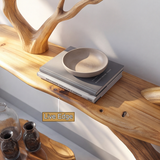 Sylvaren Handcrafted Solid Wood Floating Tree Bookshelf - Timberustic Floating Tree Bookshelf