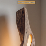 Sylvaris Sculpted Integrated LED Wood Floor Lamp