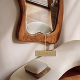 Thaloren Live Edge Solid Wood Mirror - Timberustic Mirror