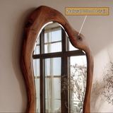 Thaloren Live Edge Solid Wood Mirror - Timberustic Mirror