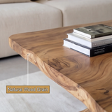 Tharvane Handcrafted Solid Wood Coffee Table