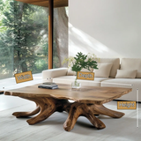 Tharvane Handcrafted Solid Wood Coffee Table