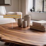 Thornridge Live Edge Solid Wood Coffee Table