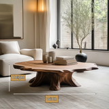 Thornridge Live Edge Solid Wood Coffee Table