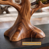 Thornvale Sculpted Solid Wood Wine Rack