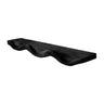 Undora Sculpted Solid Wood Floating Shelf