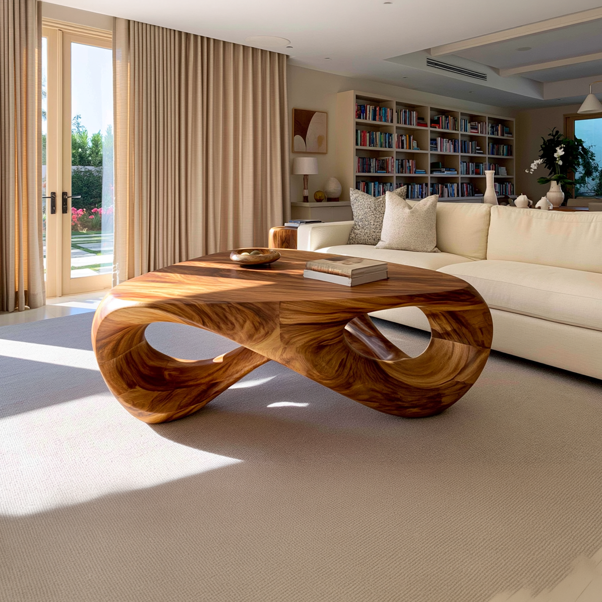 Vaelora Handcrafted Solid Wood Coffee Table SPA231540 - Timberustic Coffee Table