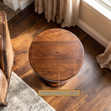 Valceryn Handcrafted Solid Wood Pedestal Stand