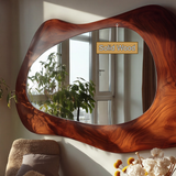 Valdoren Live Edge Solid Wood Mirror - Timberustic Mirror