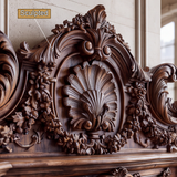 Valdorien Handcrafted Fireplace Mantel Surround