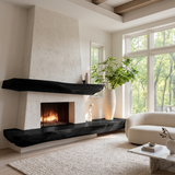 Valtheris Sculpted Fireplace Mantel Shelf