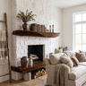 Valtheris Sculpted Fireplace Mantel Shelf