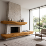 Valtheris Sculpted Fireplace Mantel Shelf
