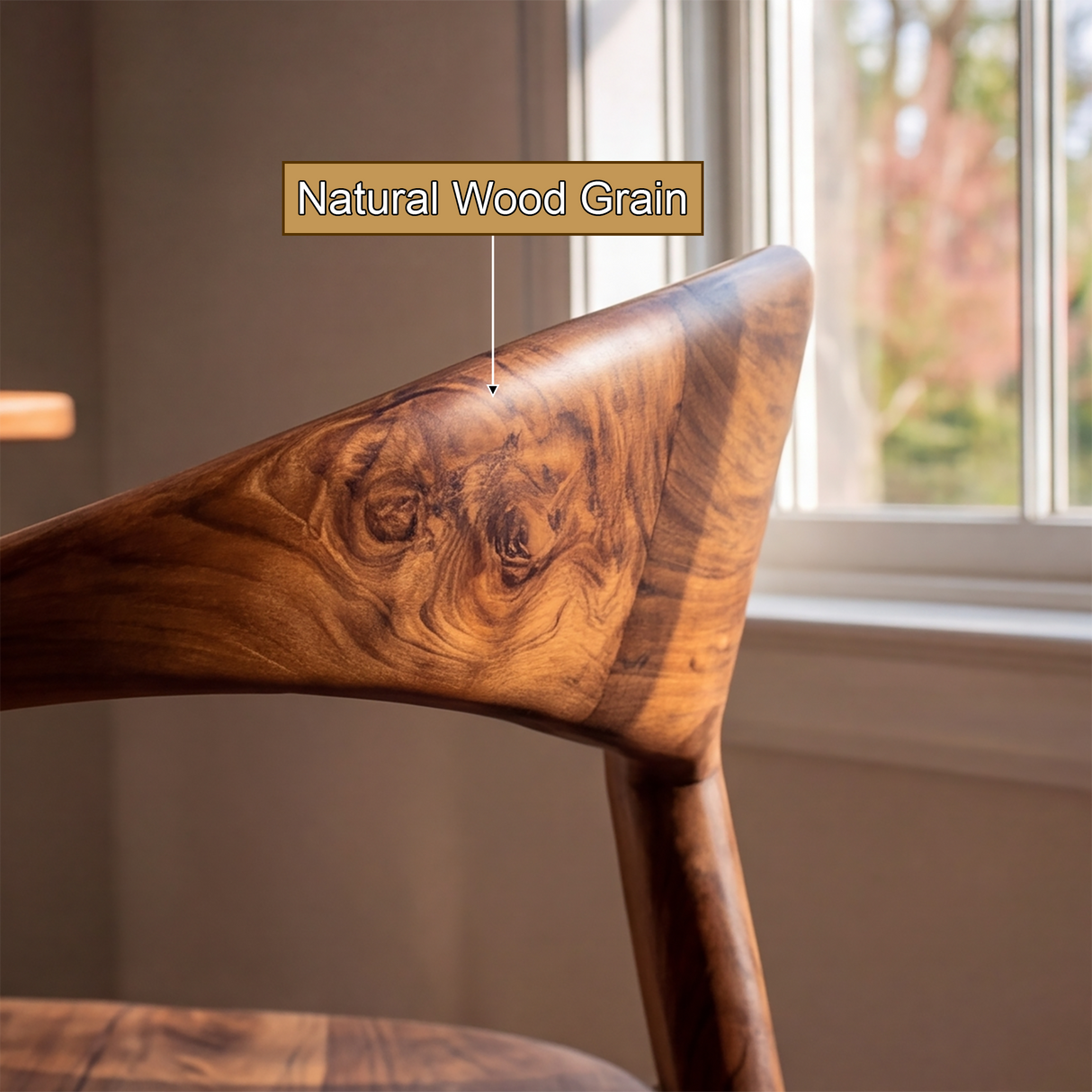 Varellis Handcrafted Solid Wood Dining Chair - Timberustic Dining Chair