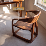 Varellis Handcrafted Solid Wood Dining Chair - Timberustic Dining Chair