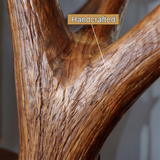 Veradorn Handcrafted Solid Wood Record Player Stand - Timberustic Record Player Stand With Storage