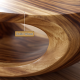 Veylora Handcrafted Solid Wood Coffee Table - TimbeRustic Coffee Table