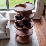 Virex Sculpted Solid Wood Tree-Inspired Cat Tree Shelf - Timberustic Cat Tree Shelf