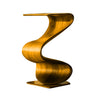 Zepharic Solid Wood Sculpted Pedestal Stand Teak - Timberustic Pedestal Stand