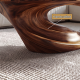 Zeravon Handcrafted Solid Wood Coffee Table - Timberustic Coffee Table