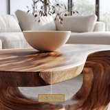Zeravon Handcrafted Solid Wood Coffee Table - Timberustic Coffee Table