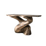 Torrenta Sculpted Solid Wood Console Table