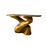 Torrenta Sculpted Solid Wood Console Table