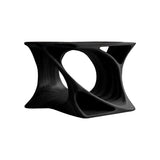 Torsona Twisted Hollow Solid Wood Record Player Stand