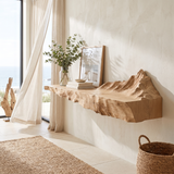 Torvann Handcrafted Mountain Floating Shelf - Timberustic Floating Shelf