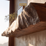 Torvann Handcrafted Mountain Floating Shelf - Timberustic Floating Shelf