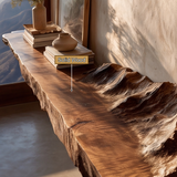 Torvann Handcrafted Mountain Floating Shelf - Timberustic Floating Shelf