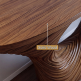 Torvethra Sculpted Solid Wood Console Table - Timberustic Console Table