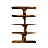 Treeform Branch Handcrafted Solid Wood Bookshelf
