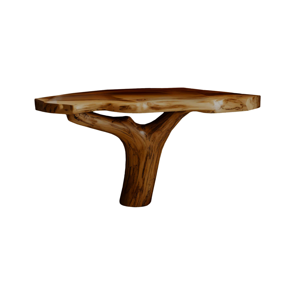 Treeform Solid Wood Corner Bathroom Vanity