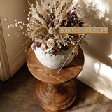 Trevon Solid Wood Pedestal Stand - Timberustic Pedestal Stand