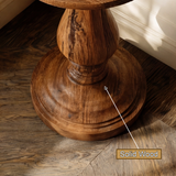 Trevon Solid Wood Pedestal Stand - Timberustic Pedestal Stand