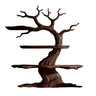 Trunkline Solid Wood Tree Bookshelf