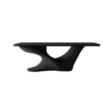 Vaelnora Sculpted Solid Wood Console Table Black - Timberustic Console Table