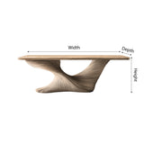 Vaelnora Sculpted Solid Wood Console Table - Timberustic Console Table